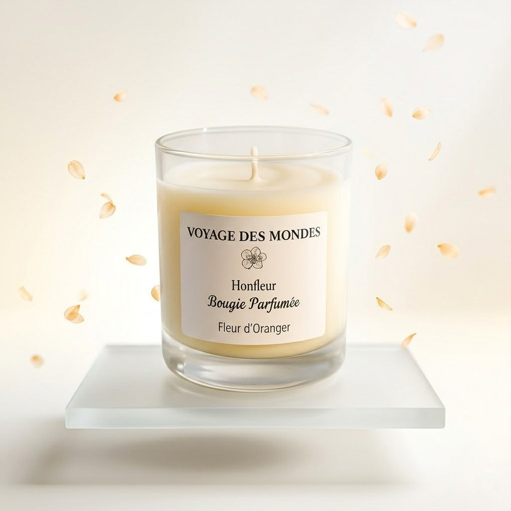 Bougie Parfumée  Fleur d’Oranger