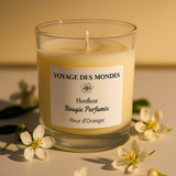 Bougie Parfumée  Fleur d’Oranger